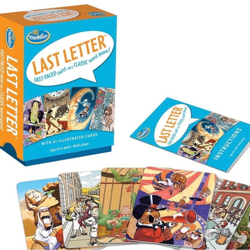 ThinkFun Last Letter Card Game